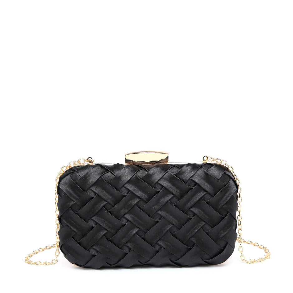 Sac de soirée avec effet satiné
