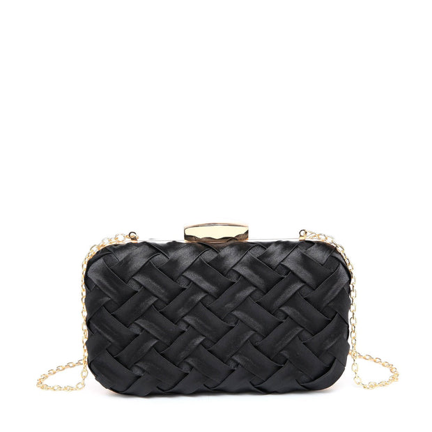 Sac de soirée avec effet satiné