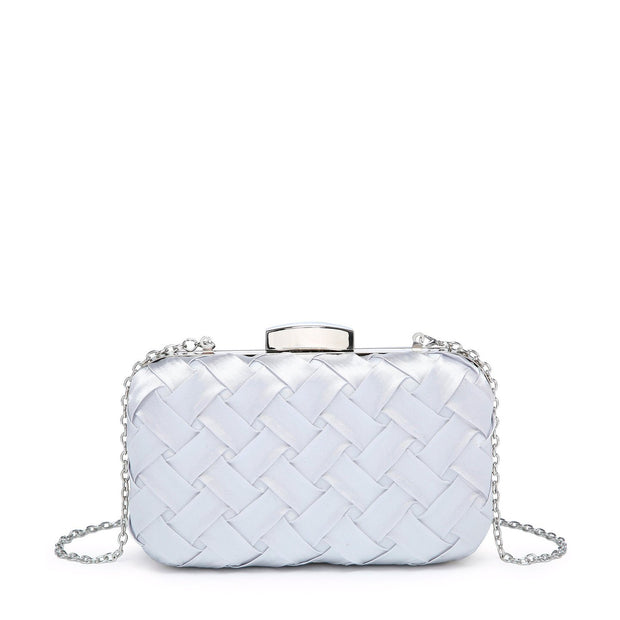 Sac de soirée avec effet satiné