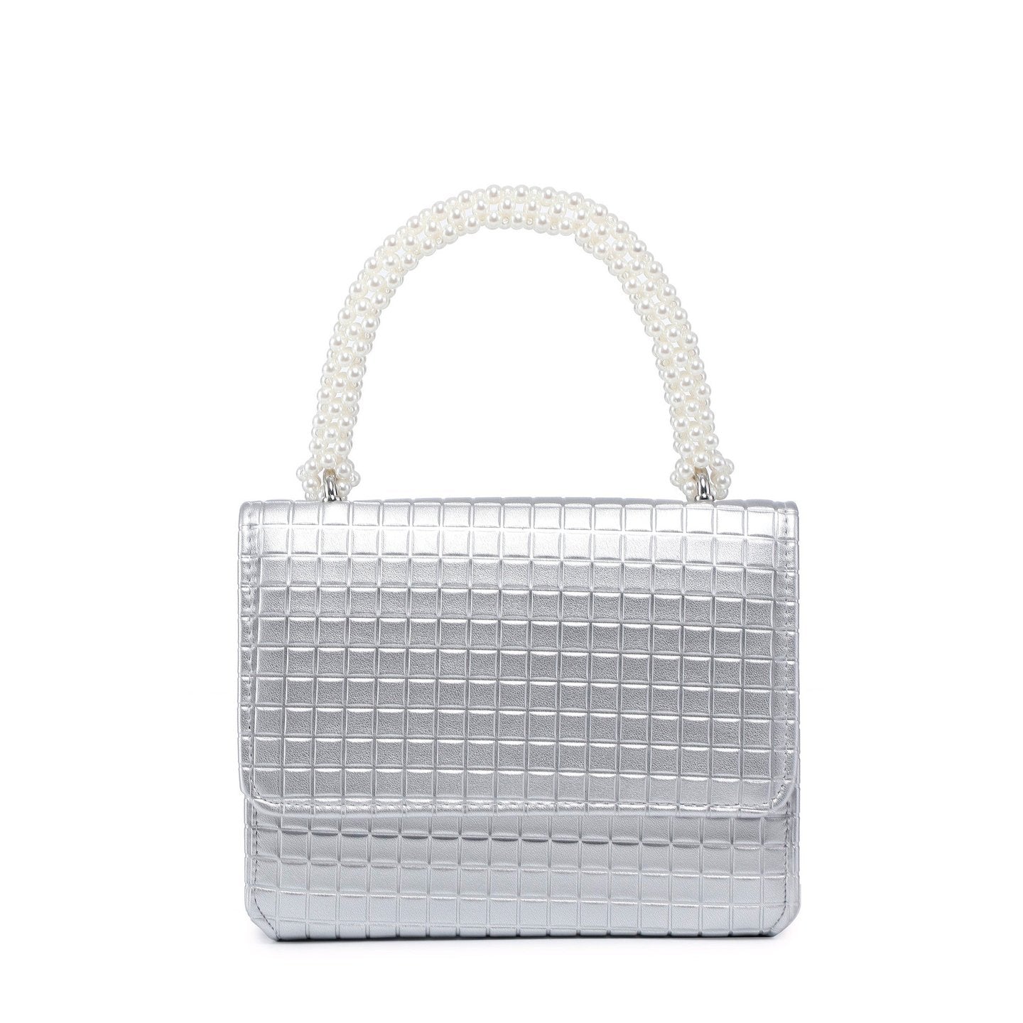 Pochette avec bandoulière perles