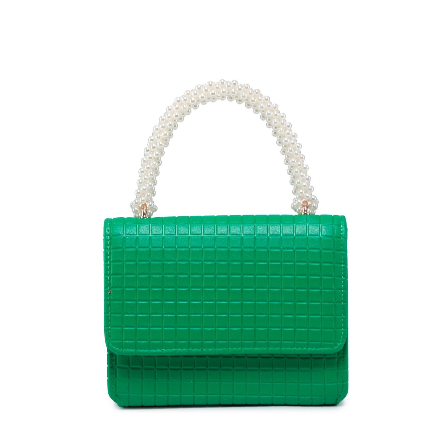 Pochette avec bandoulière perles