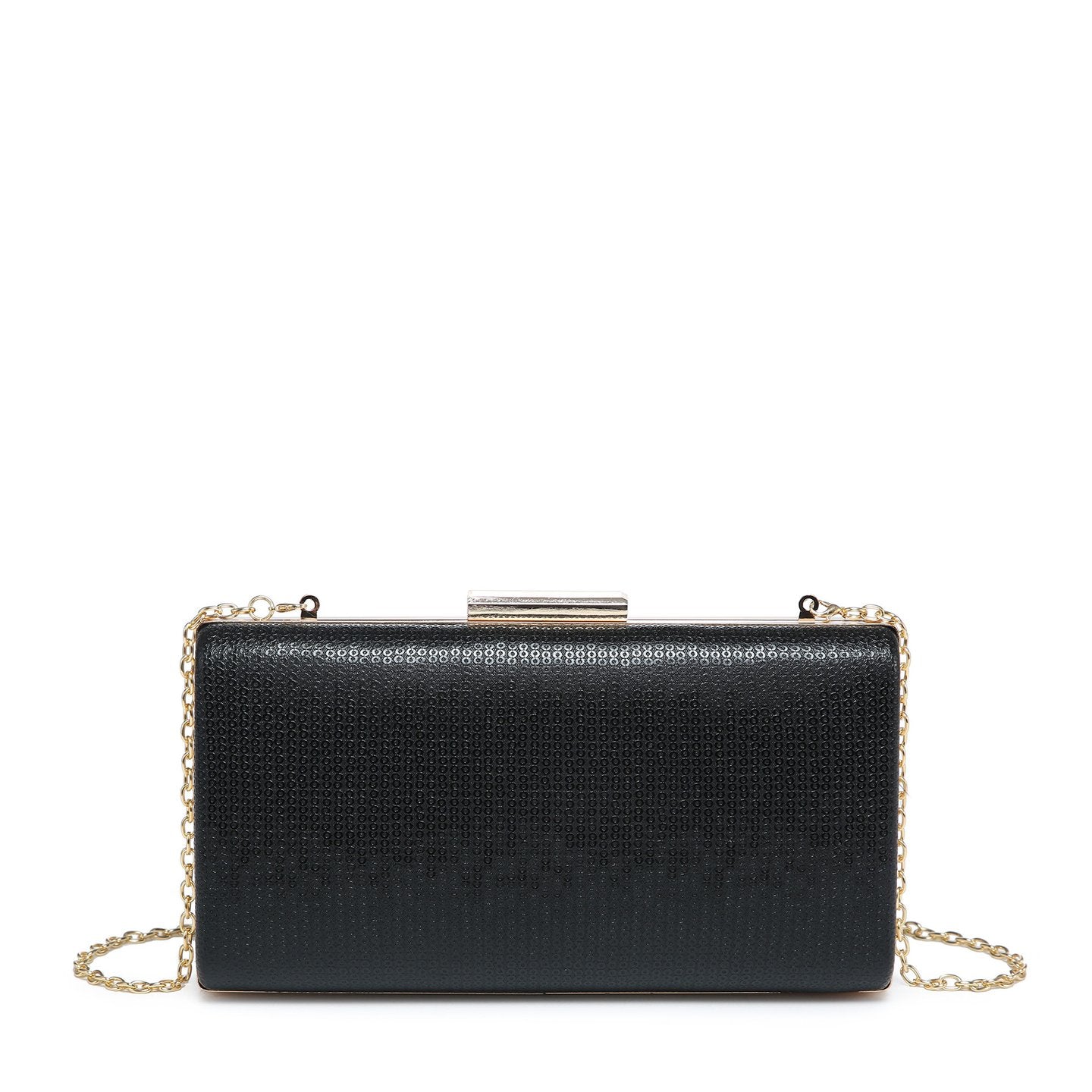 Pochette rectangulaire avec paillettes