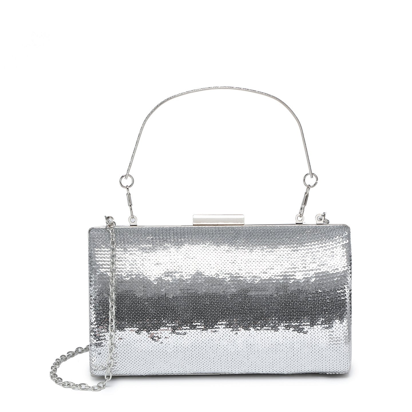 Pochette bandoulière et paillettes