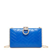 Pochette brillantes gravé zigzag