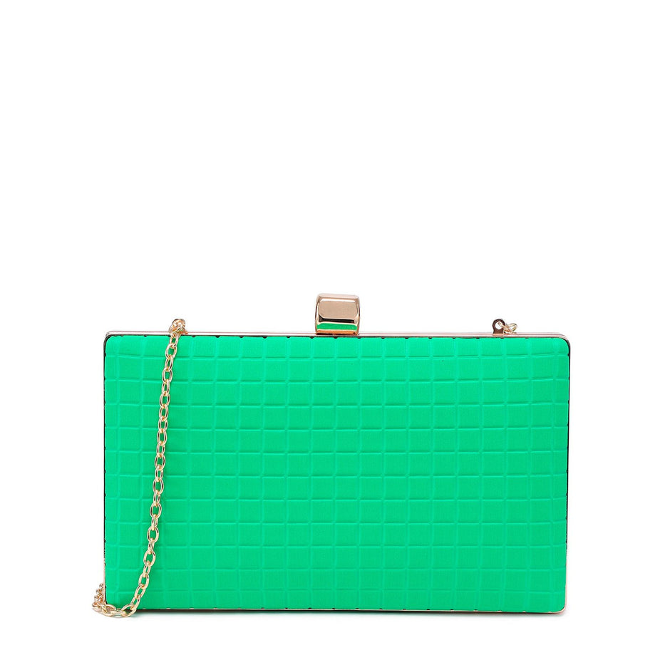 Pochette avec bandoulière chaîne