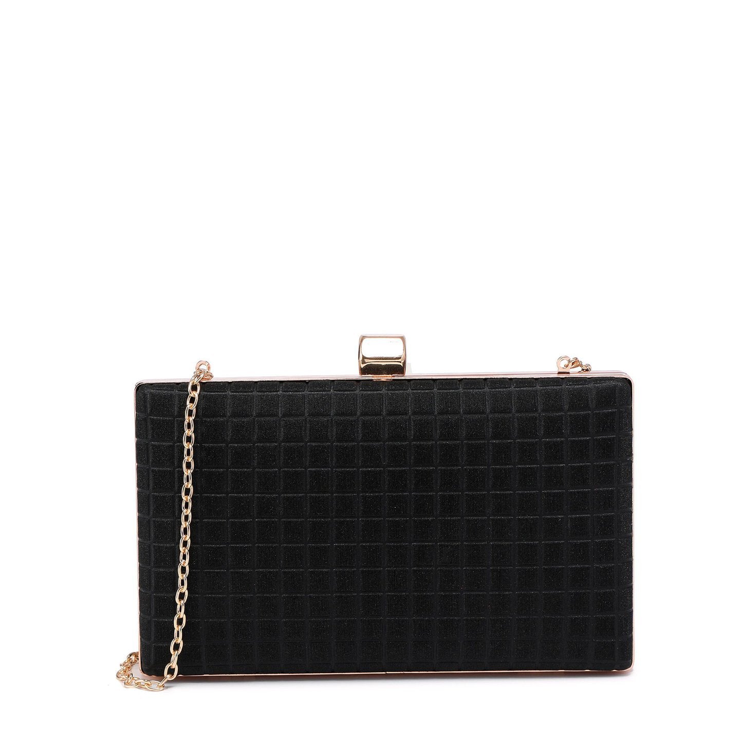 Pochette avec bandoulière chaîne