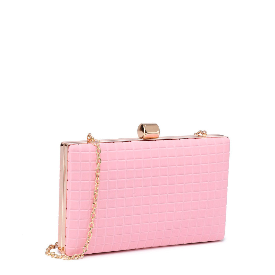 Pochette avec bandoulière chaîne