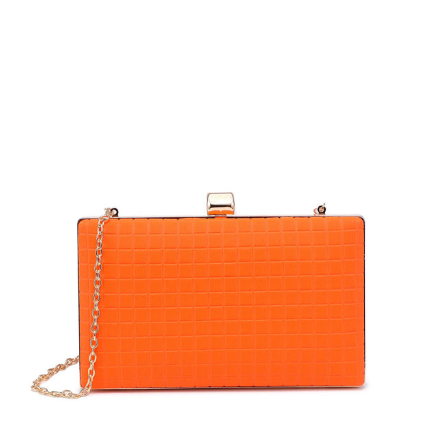 Pochette avec bandoulière chaîne