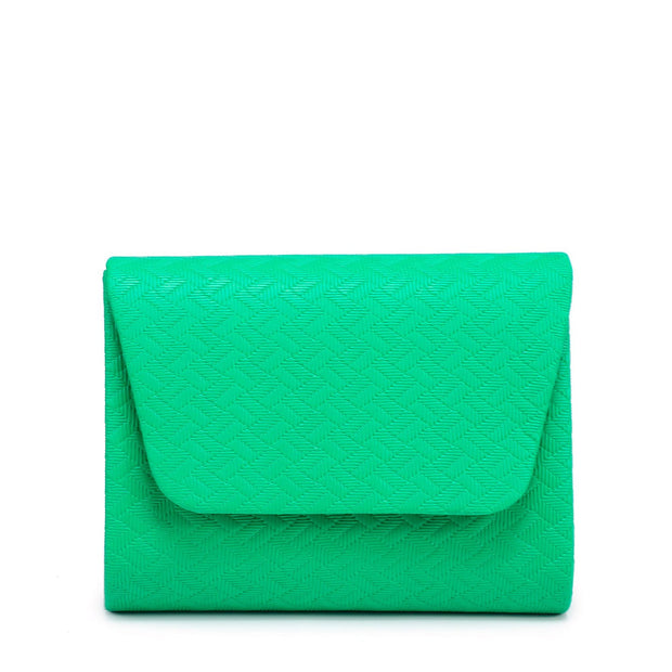 Petit sac de fête enveloppe zigzag