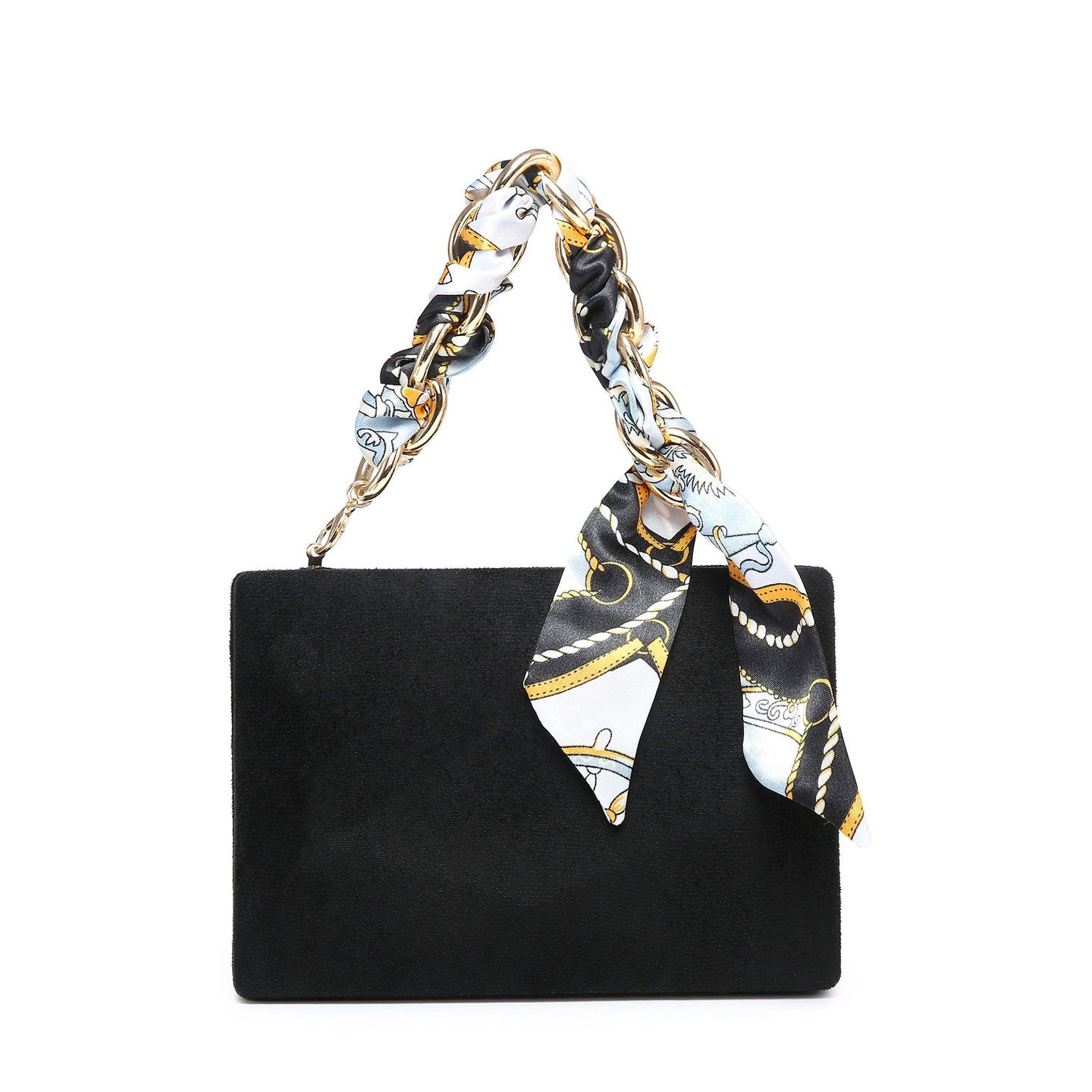 Sac de fête carré avec foulard