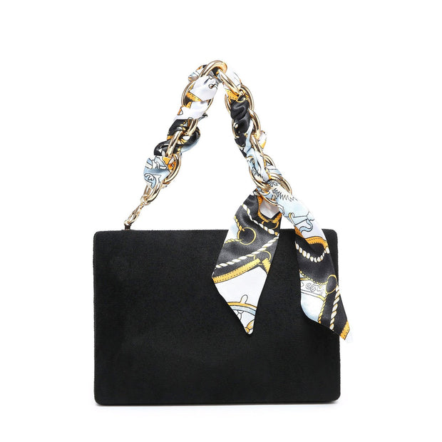 Sac de fête carré avec foulard