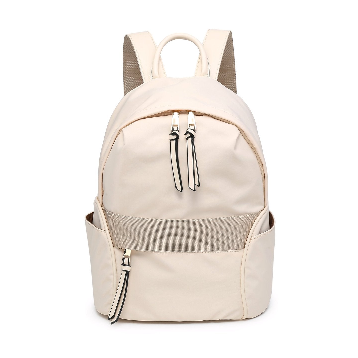 Sac à dos en nylon avec poche externe