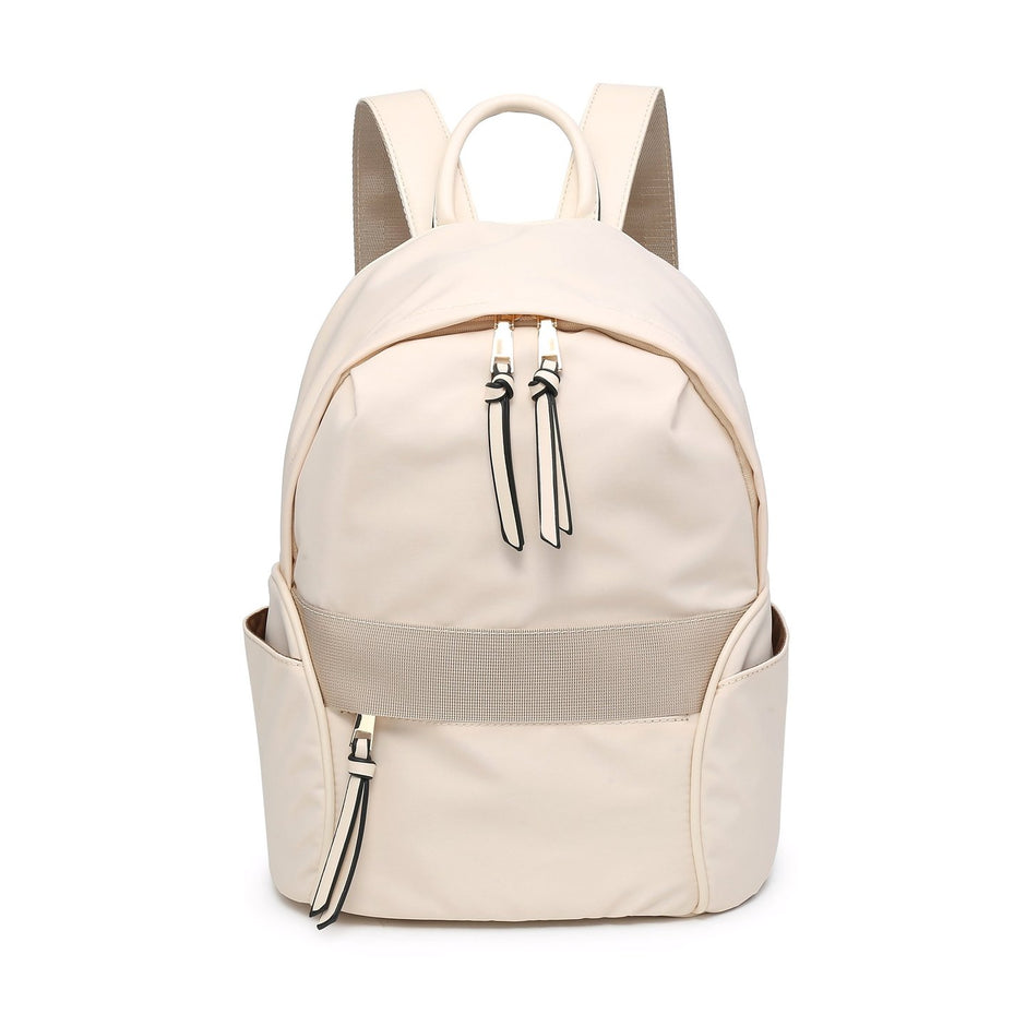 Sac à dos en nylon avec poche externe