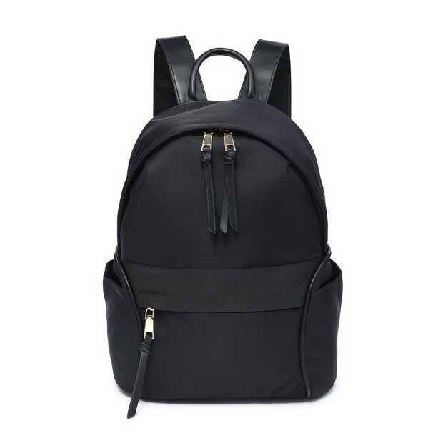 Sac à dos en nylon avec poche externe