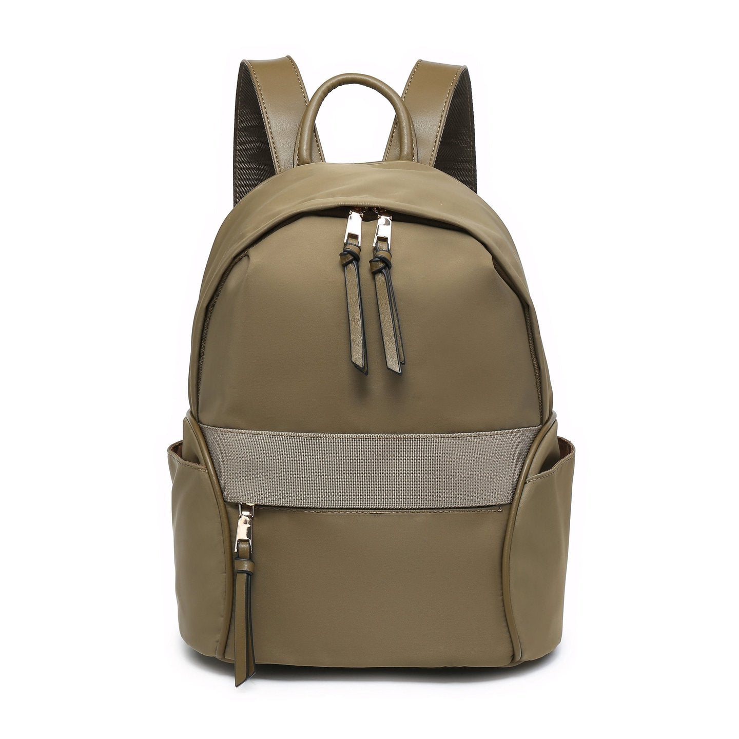 Sac à dos en nylon avec poche externe