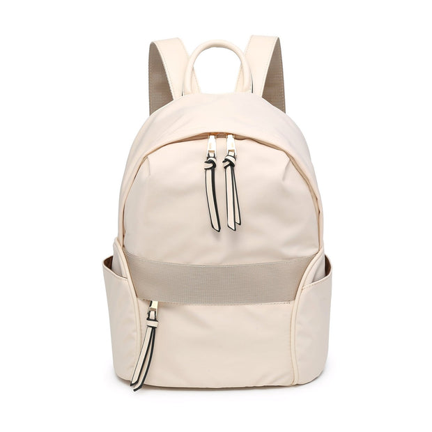 Sac à dos en nylon avec poche externe