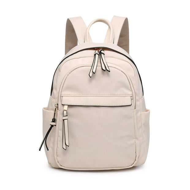 Sac à dos en nylon avec bretelles réglables