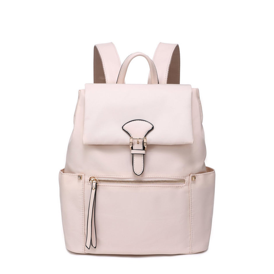 Sac à dos en nylon avec fermeture à boucle