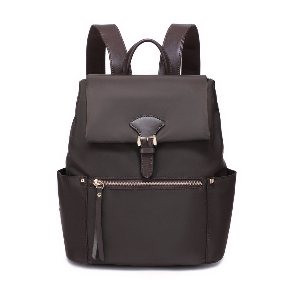 Sac à dos en nylon avec fermeture à boucle