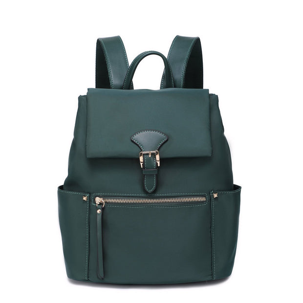 Sac à dos en nylon avec fermeture à boucle