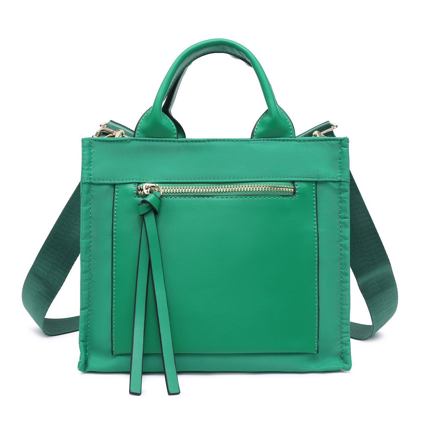 Sac en nylon avec fermeture éclair extérieure