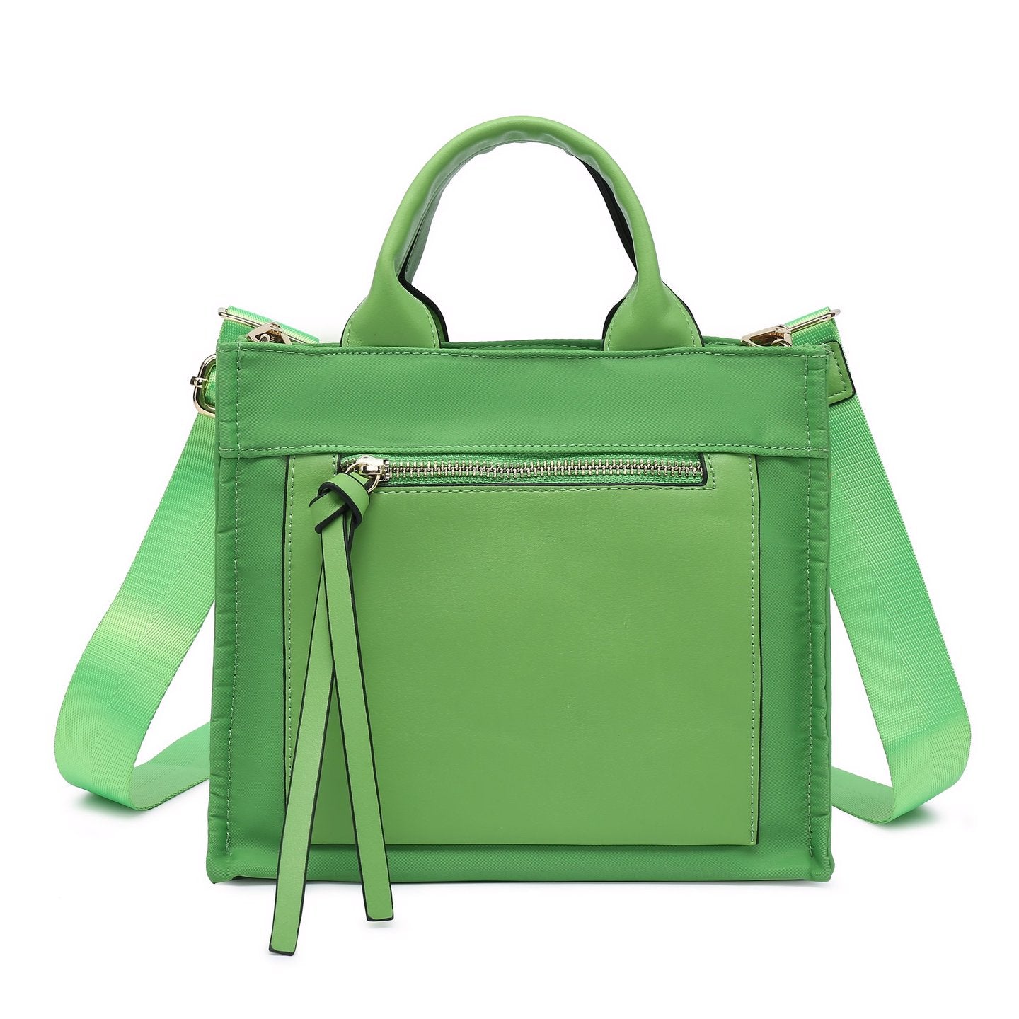Sac en nylon avec fermeture éclair extérieure