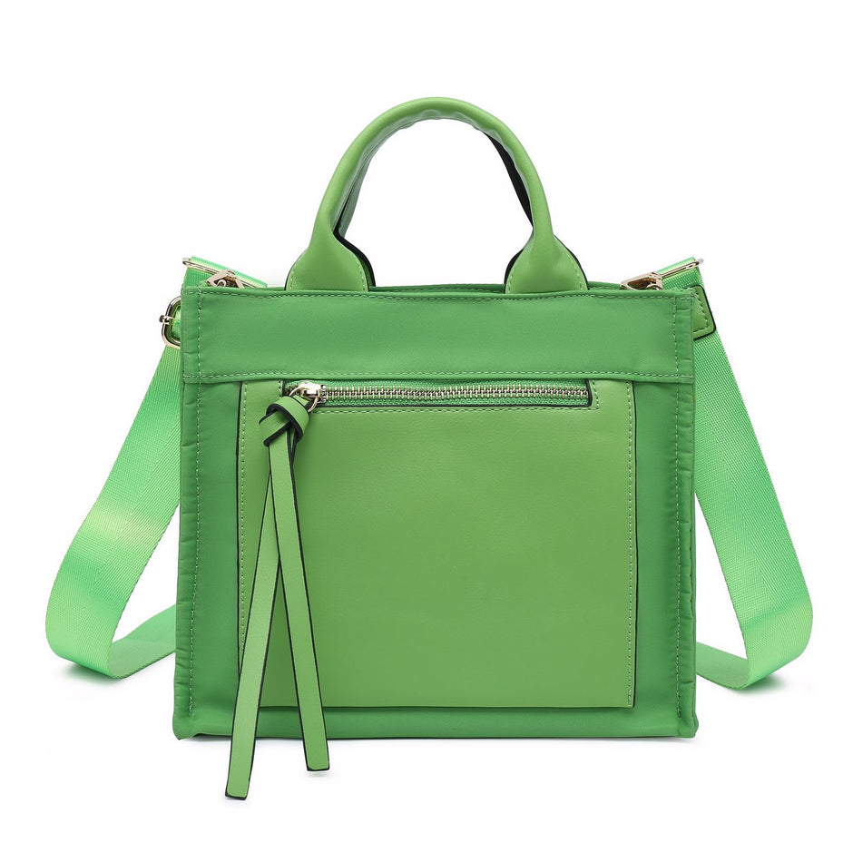Sac en nylon avec fermeture éclair extérieure