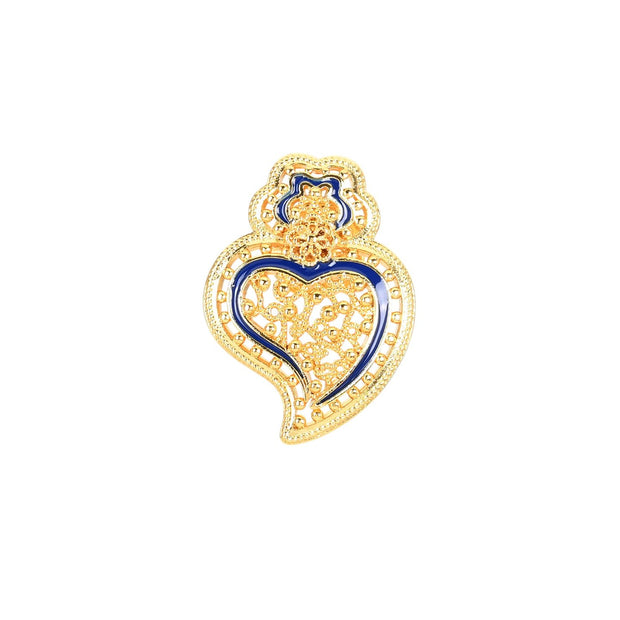 Broche Encantos Portugal mini bleu