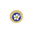 Broche semi précieuse fleur traditionnel