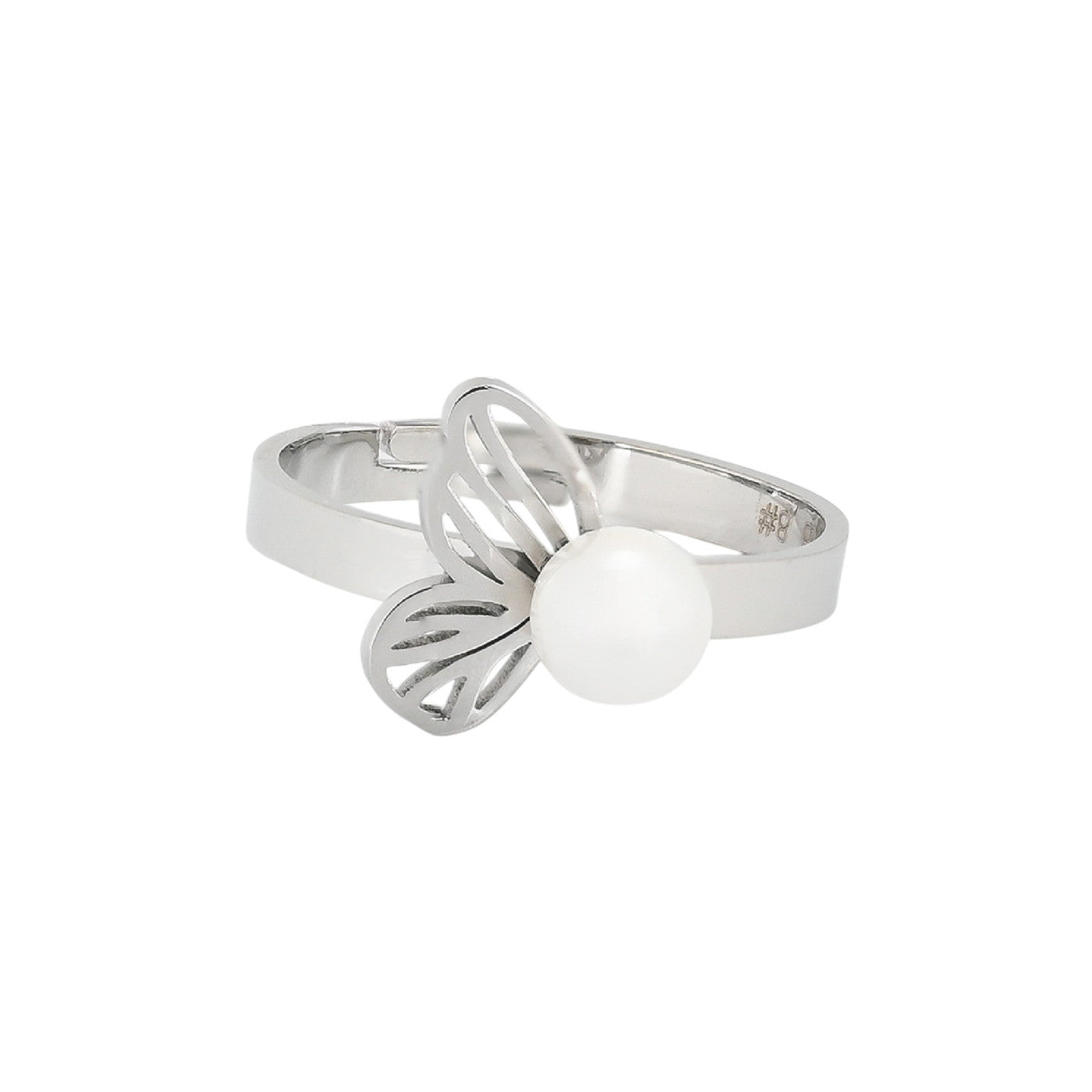 Bague alba demi-papillon avec perle JZ5666_1