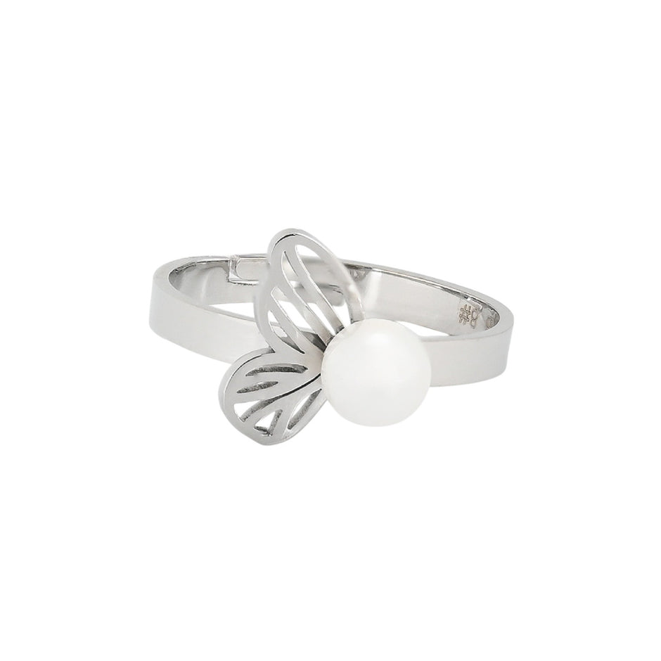 Bague alba demi-papillon avec perle JZ5666_1