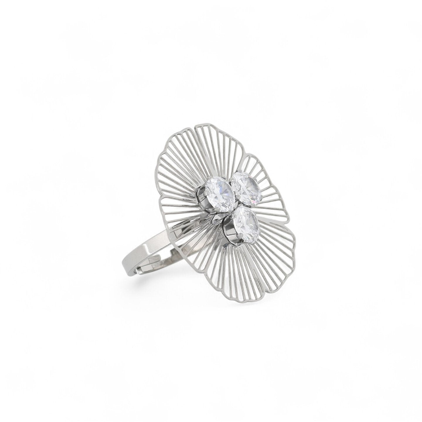 Bague Esmée avec trois diamants