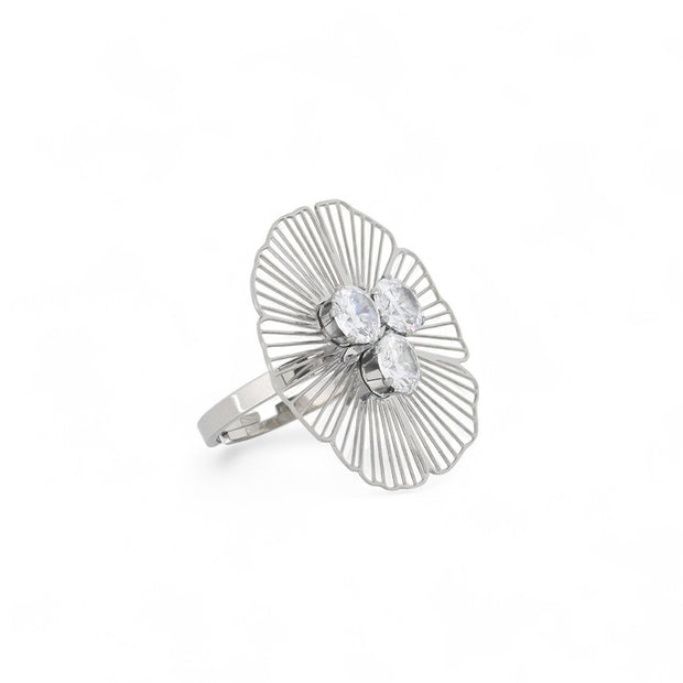 Bague Esmée avec trois diamants