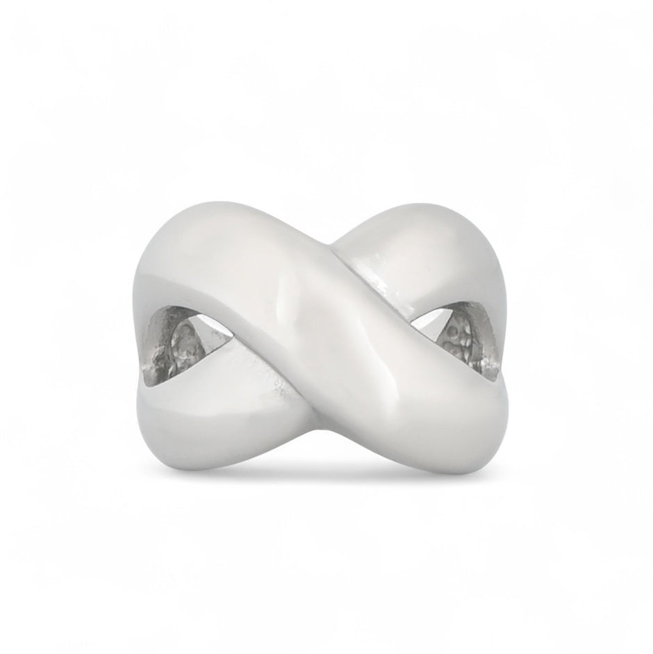 Bague Esmée bourgeons croisés