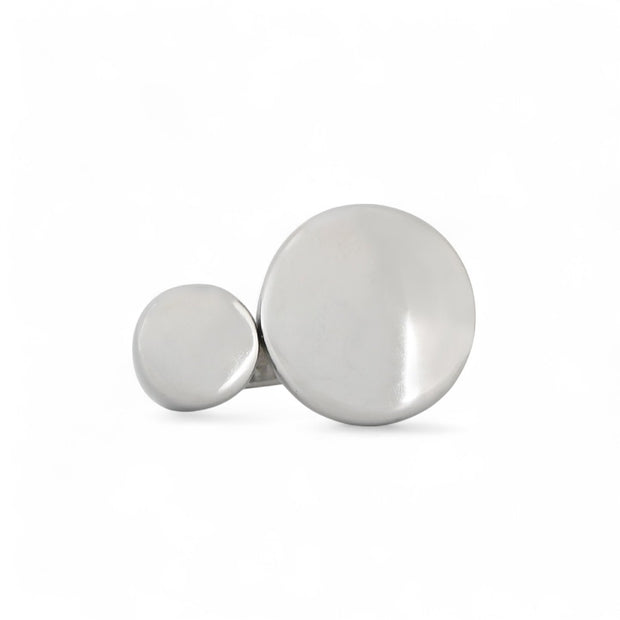 Bague Esmée en acier inoxydable de style basique