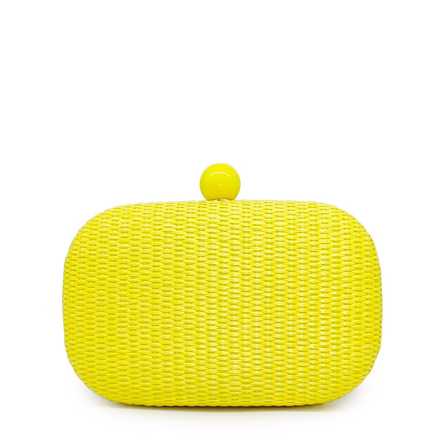 Pochette femme en raphia