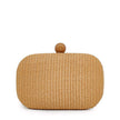 Pochette femme en raphia