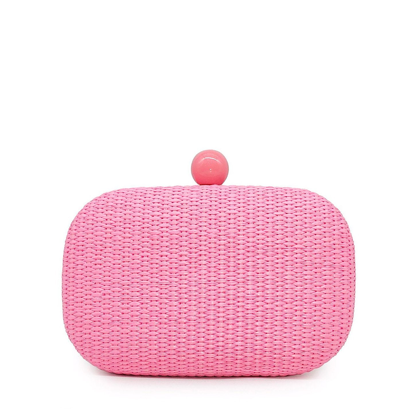 Pochette femme en raphia