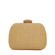 Pochette femme en raphia