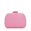 Pochette femme en raphia