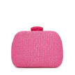 Pochette femme en raphia
