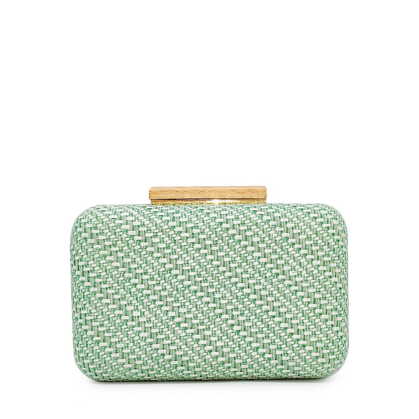Pochette femme en raphia