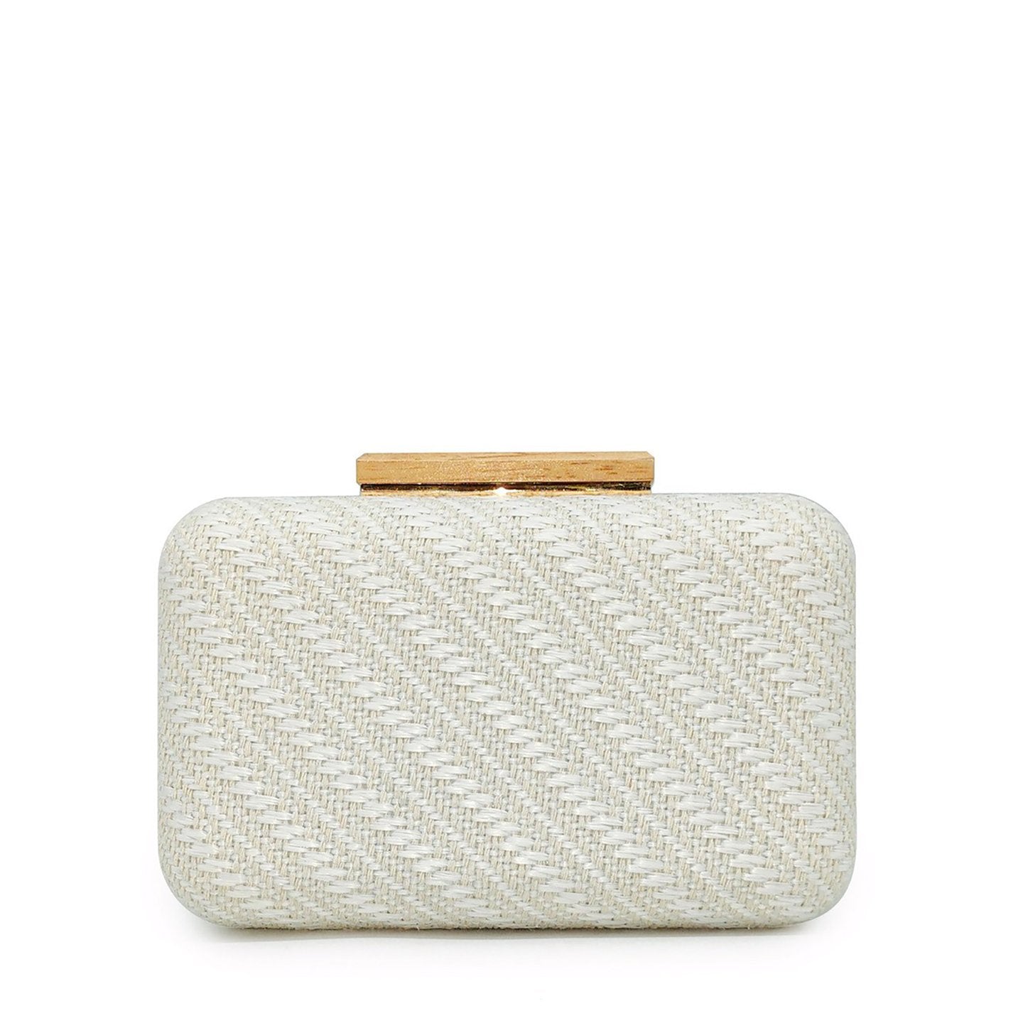 Pochette femme en raphia