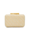 Pochette femme en raphia