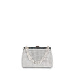 Pochette argent avec chaîne