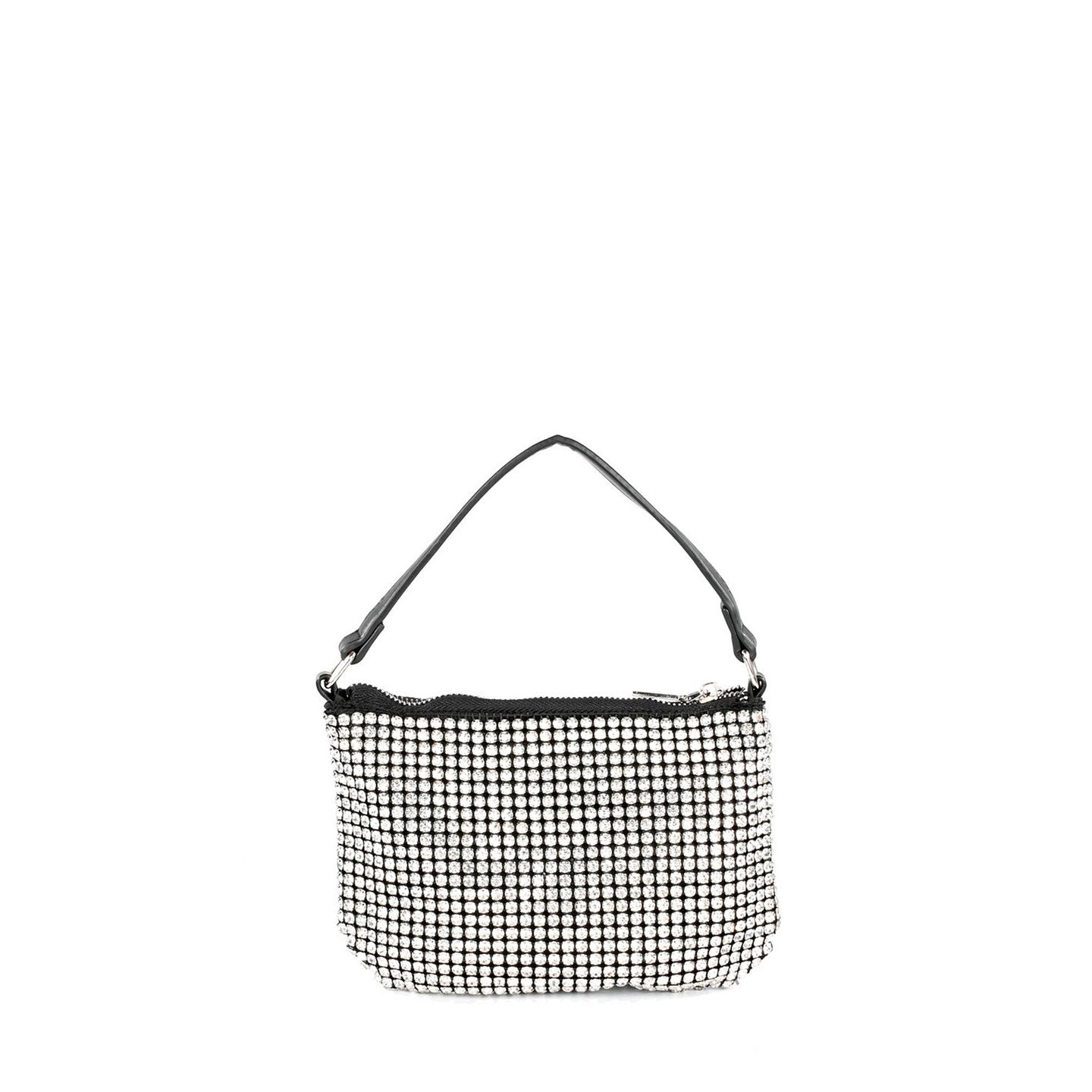 Pochette noir avec brillantes