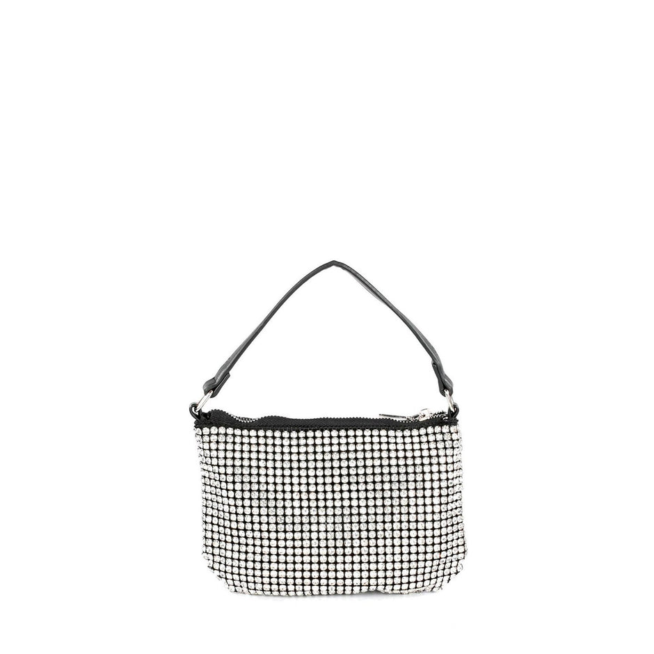 Pochette noir avec brillantes