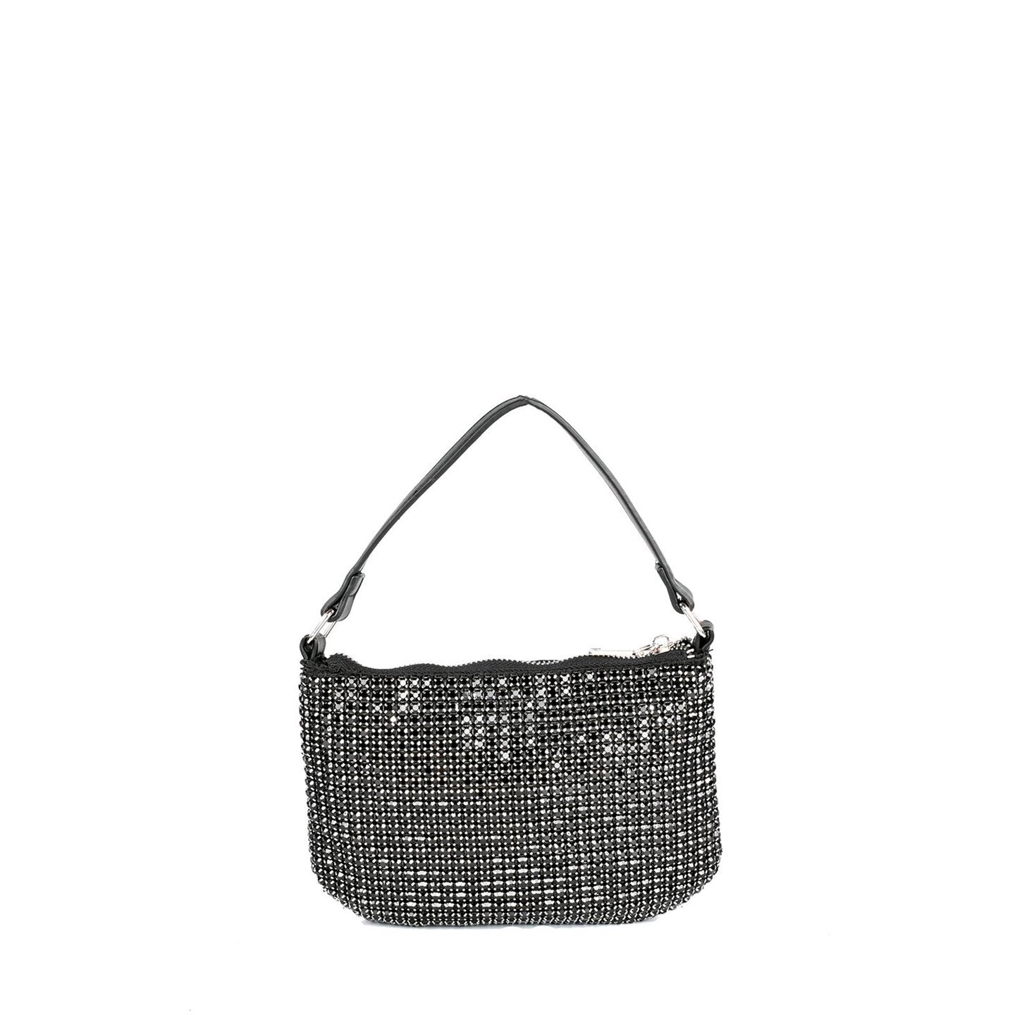 Pochette noir avec brillantes