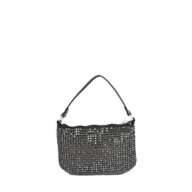 Pochette noir avec brillantes
