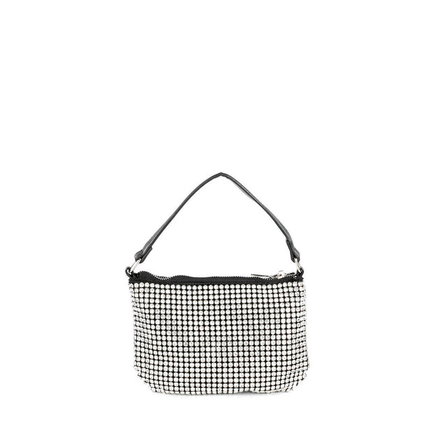 Pochette noir avec brillantes